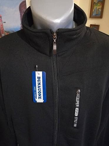 Novi muski pamucni duks sa kragnom u velikim brojevima Fashion na lalafo.rs — 2 Novi muski pamucni duks sa kragnom u velikim brojevima Fashion — 2