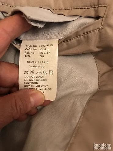 Original Pierre Cardin nepromociva jakna L KAO NOVA Duplo kopcanje at lalafo.rs — 6 Original Pierre Cardin nepromociva jakna L KAO NOVA Duplo kopcanje — 6