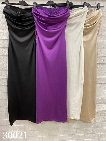 🔥Elegantna svečana haljina bez bretela - Kroj: uska silueta koja na lalafo.rs — 5 🔥Elegantna svečana haljina bez bretela - Kroj: uska silueta koja — 5