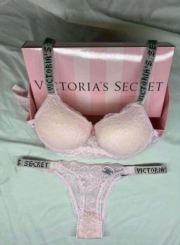 Victoria’s Secret komplet donjeg veša – grudnjak i tanga gaćice - na lalafo.rs Victoria’s Secret komplet donjeg veša – grudnjak i tanga gaćice -