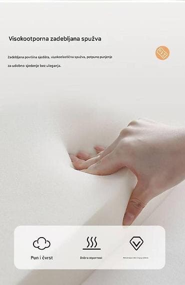 Office Furniture: Ergonomska radna stolica sa jastucima – podesiva i tiha - Udoban at lalafo.rs — 9 Office Furniture: Ergonomska radna stolica sa jastucima – podesiva i tiha - Udoban — 9