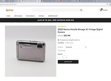 Konica Minolta DiMAGE X1 (2005) – kompaktni digitalni fotoaparat - na lalafo.rs Konica Minolta DiMAGE X1 (2005) – kompaktni digitalni fotoaparat -