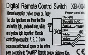 🔘 PREKIDAČ SA DALJINSKIM UPRAVLJAČEM 220V 1CH / 2CH / 3CH / 4CH na lalafo.rs — 7 🔘 PREKIDAČ SA DALJINSKIM UPRAVLJAČEM 220V 1CH / 2CH / 3CH / 4CH — 7