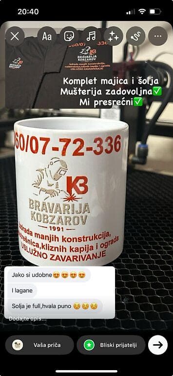 Reklamne šolje za vašim logoom firme,slikom,tekst po želji😊 Dostupno at lalafo.rs — 6 Reklamne šolje za vašim logoom firme,slikom,tekst po želji😊 Dostupno — 6
