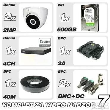 Dahua komplet video nadzora iz serije COOPER sadrži sve što vam je na lalafo.rs Dahua komplet video nadzora iz serije COOPER sadrži sve što vam je