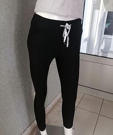 bermude teksas br: Crne ženske helanke sa uskim nogavicama, idealne za svakodnevno at lalafo.rs — 5 bermude teksas br: Crne ženske helanke sa uskim nogavicama, idealne za svakodnevno — 5