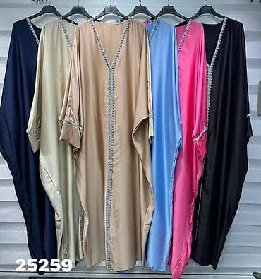 Kaftan/abaja haljina – elegantan, širok kroj sa V‑izrezom i raskošnim na lalafo.rs — 7 Kaftan/abaja haljina – elegantan, širok kroj sa V‑izrezom i raskošnim — 7