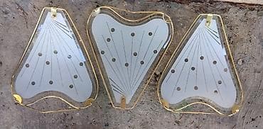 Stakla za luster na metalnom nosacu visina oko 23,sirina oko 21 na lalafo.rs — 2 Stakla za luster na metalnom nosacu visina oko 23,sirina oko 21 — 2