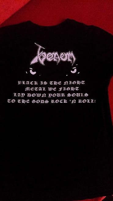 Kao Nova Venom majica - black metal, bukvalno obučena jednom, print at lalafo.rs — 3 Kao Nova Venom majica - black metal, bukvalno obučena jednom, print — 3