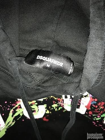 Original DSQUARED2 duks sa kapuljacom M 100% cotton Ramena 48 cm na lalafo.rs — 3 Original DSQUARED2 duks sa kapuljacom M 100% cotton Ramena 48 cm — 3