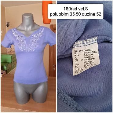 kom sa etiketom: Majica kratkih rukava, svetloljubičaste boje, veličina S. - at lalafo.rs — 1 kom sa etiketom: Majica kratkih rukava, svetloljubičaste boje, veličina S. - — 1