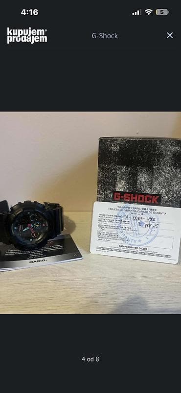 G-Shock bez jedne ogrebotine,jako dobro ocuvan na lalafo.rs — 2 G-Shock bez jedne ogrebotine,jako dobro ocuvan — 2