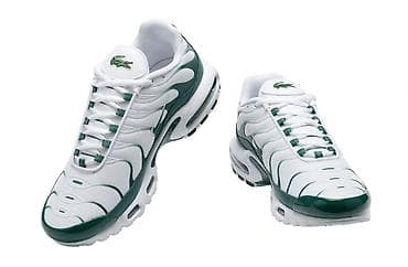 Lacoste sportske patike – bele sa zelenim detaljima - Dizajn: nisko na lalafo.rs Lacoste sportske patike – bele sa zelenim detaljima - Dizajn: nisko