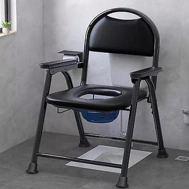 Prenosiva stolica (wc stolica) dizajnirana za starije osobe i na lalafo.rs Prenosiva stolica (wc stolica) dizajnirana za starije osobe i