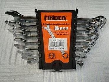 za svaki dan: Set kombinovanih ključeva FINDER – 8 delova - Tip: kombinovani at lalafo.rs — 4 za svaki dan: Set kombinovanih ključeva FINDER – 8 delova - Tip: kombinovani — 4