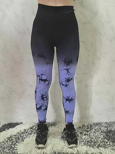Leggings, Bike shorts: Ženske sportske helanke – visok struk - Model: duge helanke sa at lalafo.rs — 1 Leggings, Bike shorts: Ženske sportske helanke – visok struk - Model: duge helanke sa — 1