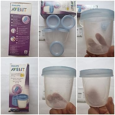 Philips Avent 5 posudica od po 180 ml sa poklopcem, za pohranu na lalafo.rs — 1 Philips Avent 5 posudica od po 180 ml sa poklopcem, za pohranu — 1