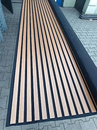 Dekorativne akustične zidne/ plafonske panelne letvice na podlozi od na lalafo.rs — 2 Dekorativne akustične zidne/ plafonske panelne letvice na podlozi od — 2