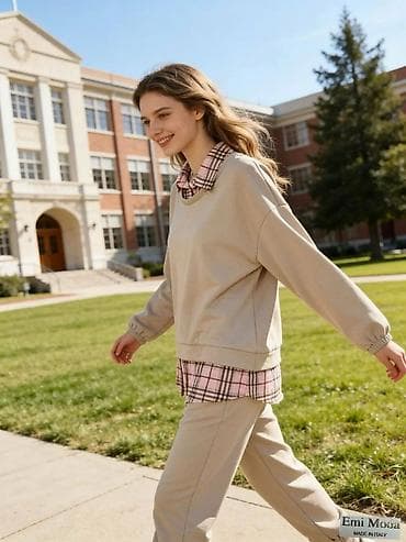 za svaki dan: Ženski komplet trenerke Emi Moda – Made in Italy - Dvodijelni set at lalafo.rs — 7 za svaki dan: Ženski komplet trenerke Emi Moda – Made in Italy - Dvodijelni set — 7