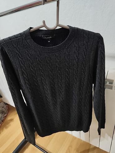 Pletena ženska džemper-majica, tamnosiva/ugalj boja, brenda Yessica na lalafo.rs — 3 Pletena ženska džemper-majica, tamnosiva/ugalj boja, brenda Yessica — 3