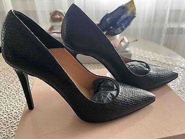 Elegantne ženske salonke – crne, špic vrh - Brend: Primamarea (Made na lalafo.rs — 2 Elegantne ženske salonke – crne, špic vrh - Brend: Primamarea (Made — 2
