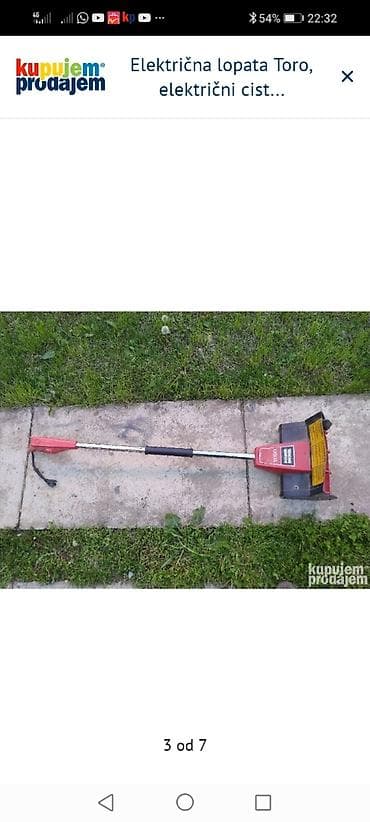 Električna lopata TORO – električni čistač snega - Kompaktan, lagan na lalafo.rs — 1 Električna lopata TORO – električni čistač snega - Kompaktan, lagan — 1