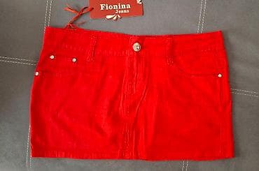 bermude teksas br: Crvena teksas mini suknja – Fionina Jeans - Model: klasična mini at lalafo.rs — 2 bermude teksas br: Crvena teksas mini suknja – Fionina Jeans - Model: klasična mini — 2