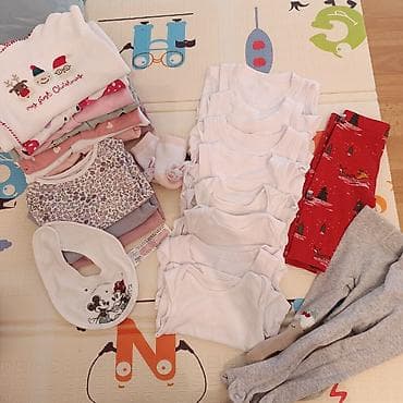 Paket garderobe za bebu (devojčicu), veličine približno za novorođenče na lalafo.rs — 1 Paket garderobe za bebu (devojčicu), veličine približno za novorođenče — 1