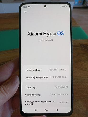 Xiaomi Redmi Note 11 Pro pametni telefon, dizajniran sa modernim na lalafo.rs — 1 Xiaomi Redmi Note 11 Pro pametni telefon, dizajniran sa modernim — 1