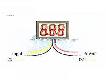 Mini digitalni voltmetar (panelni), 0–99,9 V DC - Očitavanje at lalafo.rs — 5 Mini digitalni voltmetar (panelni), 0–99,9 V DC - Očitavanje — 5