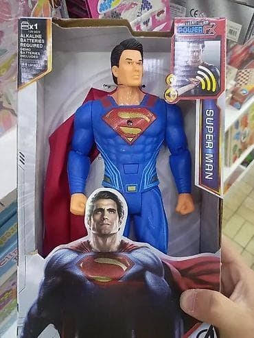Superman igračka figura – 30 cm (Super heroji) 🦸♂️ Velika figura at lalafo.rs — 1 Superman igračka figura – 30 cm (Super heroji) 🦸♂️ Velika figura — 1