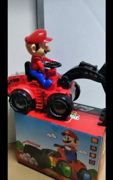 Radne mašine: Super Mario bager sa zvukom i svetlosnim efektima Zabavna igračka za na lalafo.rs — 3 Radne mašine: Super Mario bager sa zvukom i svetlosnim efektima Zabavna igračka za — 3