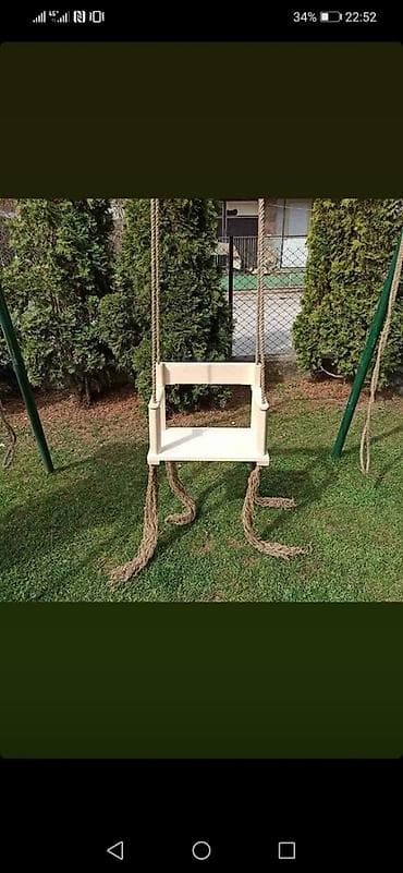 Ljuljaška za decu i odrasle Dimenzije ljuljaške: 50 x 30 cm Cena: 3200 na lalafo.rs — 1 Ljuljaška za decu i odrasle Dimenzije ljuljaške: 50 x 30 cm Cena: 3200 — 1