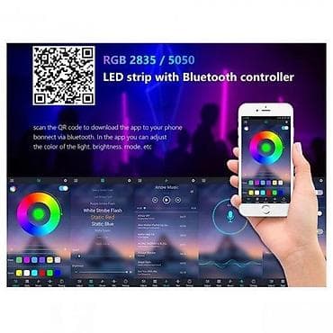 Bluetooth LED muzički Kontrolor dvostrukih izlaza za telefon. DC 5V na lalafo.rs — 10 Bluetooth LED muzički Kontrolor dvostrukih izlaza za telefon. DC 5V — 10