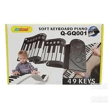 Pianos & Keyboards: Klavir Fleksibilni Sintisajzer za Decu - 49 Dirki Piano Dobrodošli u at lalafo.rs — 1 Pianos & Keyboards: Klavir Fleksibilni Sintisajzer za Decu - 49 Dirki Piano Dobrodošli u — 1