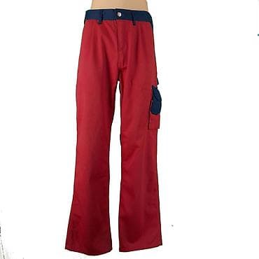 Workwear: Work pants, M (EU 50), color - Red at lalafo.rs — 1 Workwear: Work pants, M (EU 50), color - Red — 1