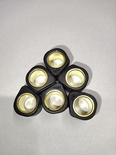 Set od šest tegića varijatora, crne boje sa unutrašnjim prstenom na lalafo.rs Set od šest tegića varijatora, crne boje sa unutrašnjim prstenom