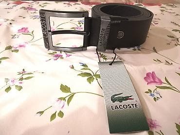 Novi muski kozni markirani kais Lacoste. Zemlja porekla Turska na lalafo.rs — 4 Novi muski kozni markirani kais Lacoste. Zemlja porekla Turska — 4