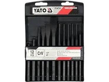 Measuring Tools & Instruments: YATO set udarnih šiljaka i dleata – 12 delova (CrV) - Brend: YATO - at lalafo.rs — 2 Measuring Tools & Instruments: YATO set udarnih šiljaka i dleata – 12 delova (CrV) - Brend: YATO - — 2