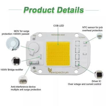 Garden Lighting: Led Dioda Reflektor Cob 85-220v 50w Led SMD Reflektor at lalafo.rs — 5 Garden Lighting: Led Dioda Reflektor Cob 85-220v 50w Led SMD Reflektor — 5