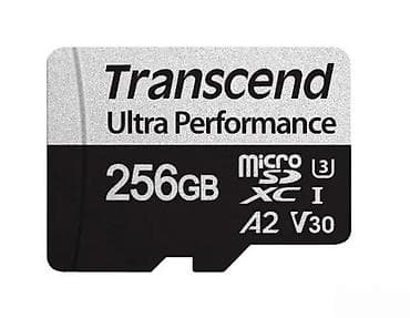 Transcend Ultra Performance microSDXC memorijska kartica – 256 GB - na lalafo.rs Transcend Ultra Performance microSDXC memorijska kartica – 256 GB -