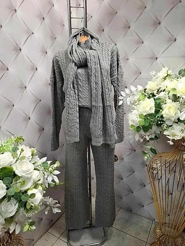 ❤️❤️ Trodelni trikotazni kompleti pantalone+dzemper+šal Cena:3500 din na lalafo.rs — 4 ❤️❤️ Trodelni trikotazni kompleti pantalone+dzemper+šal Cena:3500 din — 4