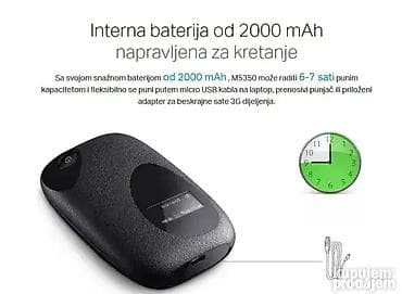 AKCIJA #2635 Modem TP-LINK M5350 3G mobilni WiFi; Potpuno NOVO na lalafo.rs — 8 AKCIJA #2635 Modem TP-LINK M5350 3G mobilni WiFi; Potpuno NOVO — 8