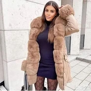Ženska zimska parka sa bogatom krznenom postavom vel S, M, L, XL - na lalafo.rs Ženska zimska parka sa bogatom krznenom postavom vel S, M, L, XL -