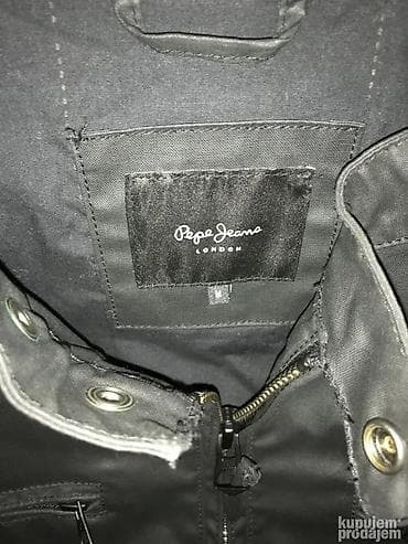 Original Pepe jeans London jakna M CRNA 100% Cotton / Polyester Kao na lalafo.rs — 3 Original Pepe jeans London jakna M CRNA 100% Cotton / Polyester Kao — 3
