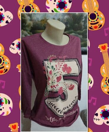 S (EU 36), Sa ilustracijom, bоја - Ljubičasta na lalafo.rs — 1 S (EU 36), Sa ilustracijom, bоја - Ljubičasta — 1