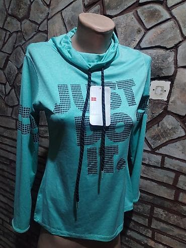Duks "JUST DO IT", prelep, lagani dri-fit - Vel M, Dužina 68, Pazuh na lalafo.rs — 1 Duks "JUST DO IT", prelep, lagani dri-fit - Vel M, Dužina 68, Pazuh — 1