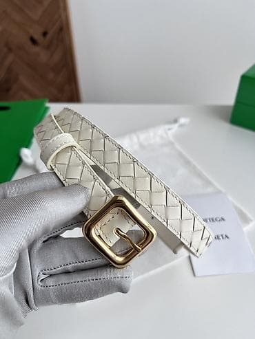 Bottega Veneta kožni kaiš – Intrecciato - Model: tanki ženski kaiš sa na lalafo.rs — 3 Bottega Veneta kožni kaiš – Intrecciato - Model: tanki ženski kaiš sa — 3