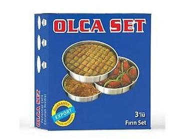 OLCA SET TEPSIJA OKRUGLA 3/1 INOX | Tepsije - aluminijum, emajl na lalafo.rs OLCA SET TEPSIJA OKRUGLA 3/1 INOX | Tepsije - aluminijum, emajl