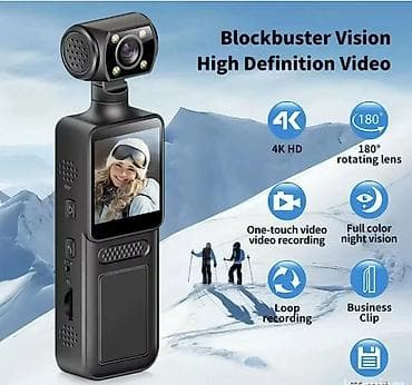 4K Ultra HD mini kamera sa rotirajućim objektivom 180° Ključne na lalafo.rs 4K Ultra HD mini kamera sa rotirajućim objektivom 180° Ključne